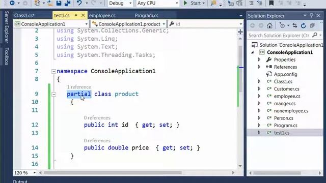 C# | Partial and sealed Classes in C# смотреть онлайн