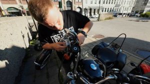 День 15/2. Заклинило ручку газа на Harley-Davidson по пути в Кристиансанн. Остаемся в Норвегии.