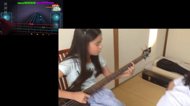 ROCKSMITH Audrey (11) Plays Bass - People Are Strange - The Doors 99% ロックスミス смотреть онлайн