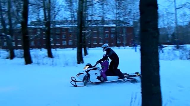 Коряжма - снегоход 21\12\2014 смотреть онлайн