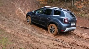 Дастер полный привод на внедорожье, замес