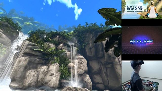 Let's Play Virtual Reality : "Guided Meditation VR" (HTC Vive Gameplay) смотреть онлайн