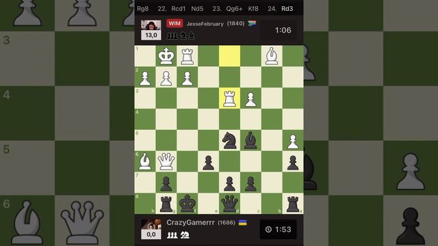 Выиграл у международного мастера ФИДЕ среди женщин😎☝️ смотреть онлайн