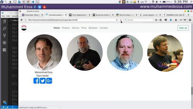 31 Bootstrap 4 layout div col row смотреть онлайн