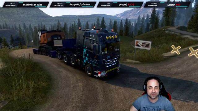 ETS2 Mercedes-Benz Actros MP3 ★ LKW am Limit! ? LIVE [1792] EURO TRUCK SIMULATOR 2 смотреть онлайн