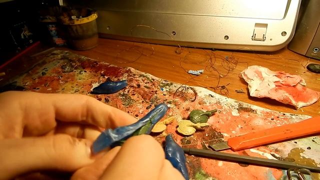 ВЫБИРАЕМ МАТЕРИАЛ ПОД BLUE STUFF - GREEN STUFF, TAMIA, MILLIPUT ("Эксперименты" | Материалы Часть 1 смотреть онлайн