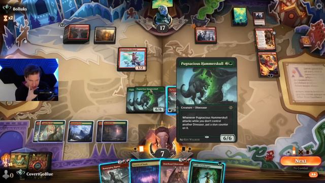 The dinosaur deck that wins ranked games | Standard [MTG Arena] смотреть онлайн