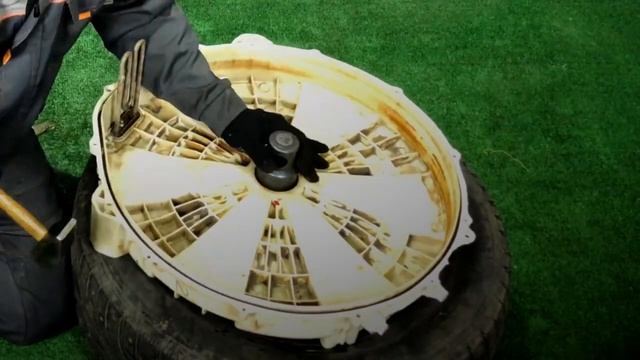 Замена подшипников в стиральной машине Haier || Ремонт стиральных машин в Калуге смотреть онлайн