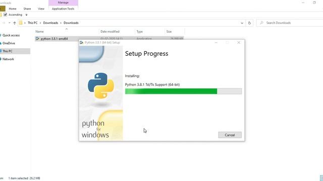 How to install python and set path for python. смотреть онлайн
