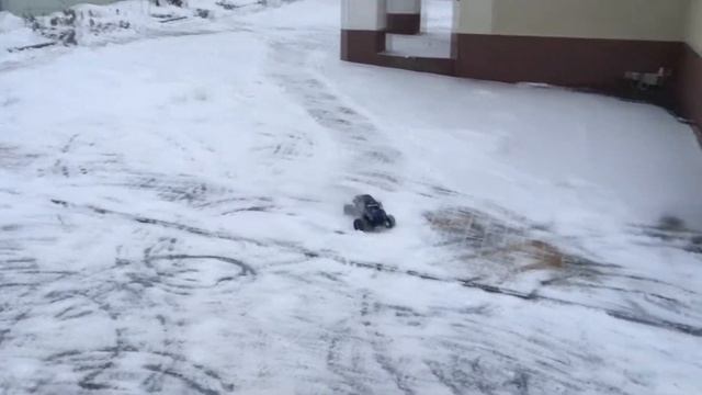 ТестДрайв RemoHobby S-MAX 6800 мА*ч зимой