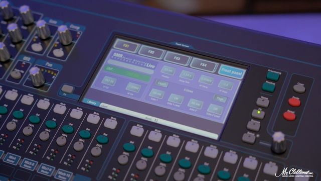 Allen & Heath QU 32 Digital Mixer McClelland Inc смотреть онлайн