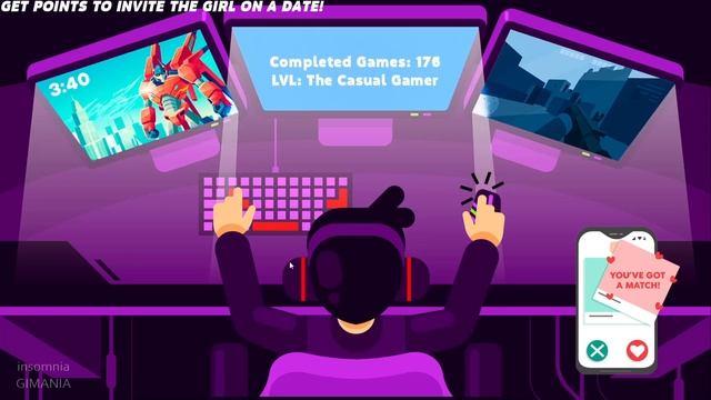 Girls, Leave Me Alone! I Just Want to Play Video Games and Watch Anime! | PC Gameplay смотреть онлайн