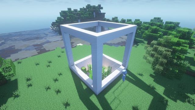 How to Build a Modern Block House in Minecraft - Minecraft House Tutorial смотреть онлайн