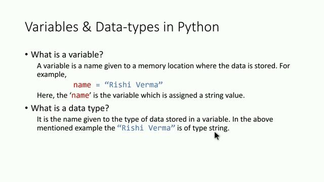 Variables and Data types in Python - Part 1 | Learn Python with SK смотреть онлайн