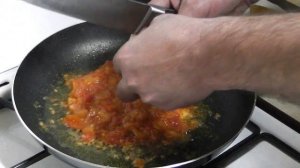 ЯИЧНИЦА С ПОМИДОРАМИ.Как приготовить яичницу с помидорами.