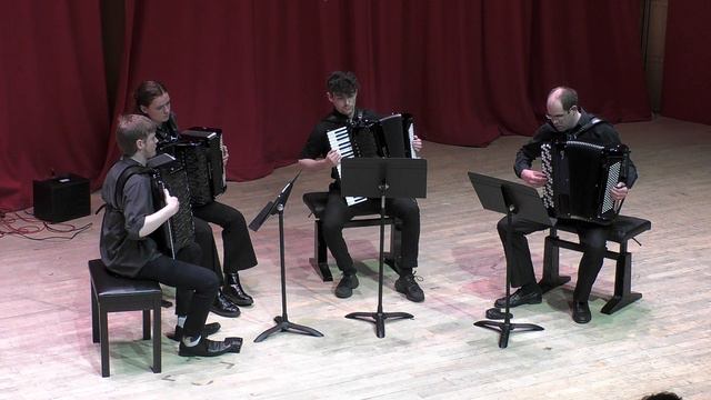 3 Pieces for Accordion Quartet смотреть онлайн