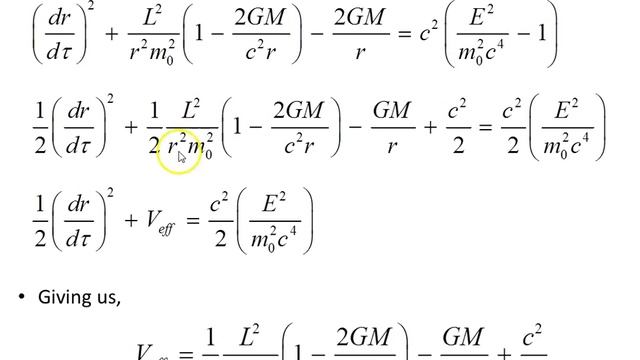 Schwarzschild geodesics - 3 смотреть онлайн