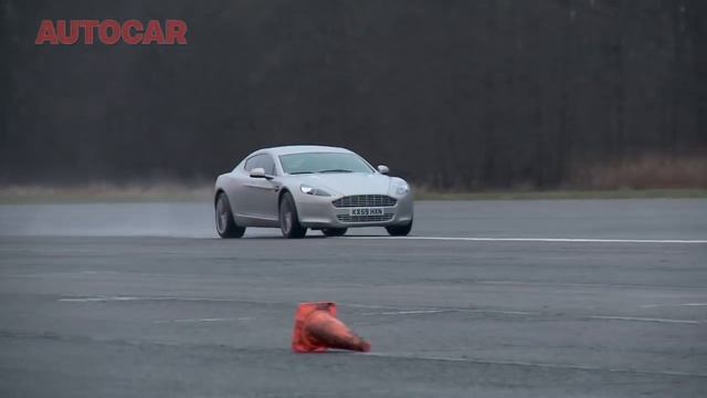 Aston Martin Rapide vs Porsche Panamera by autocar.co.uk смотреть онлайн