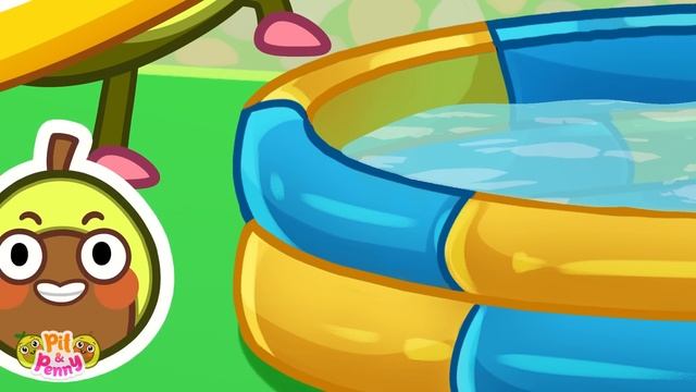 No, It's Mine! ? Funny Stickers Challenge || Funny Stories for Kids by Pit & Penny ? смотреть онлайн