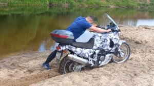 хонда африка твин 750 в песке