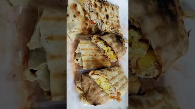 Домашний Лаваш с начинкой на гриле смотреть онлайн