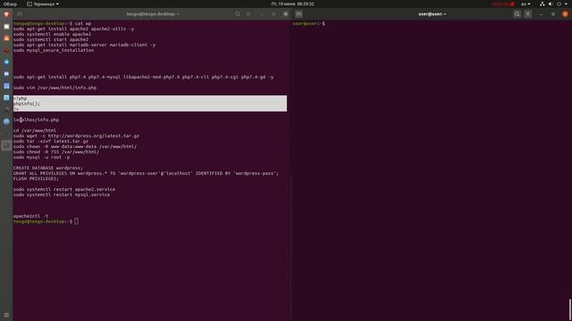 როგორ დავაყენოთ wordpress-ი ubuntu/debian смотреть онлайн