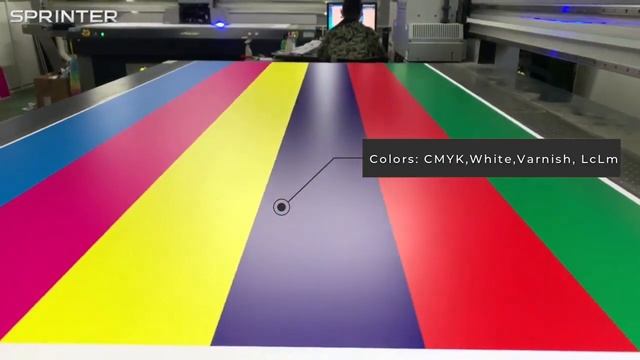 Sprinter UV flatbed printer TC-F2713 смотреть онлайн