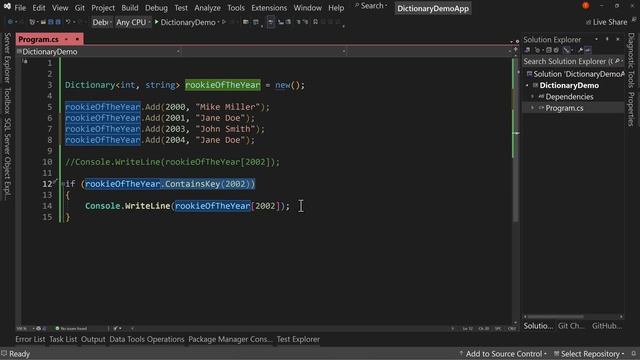 The Dictionary Data Structure in C# in 10 Minutes or Less смотреть онлайн