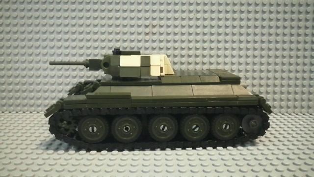 Т-34 из лего (Т34 образца 1941 года) смотреть онлайн