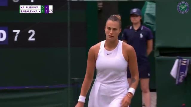 Karolina Pliskova vs Aryna Sabalenka | Semi-Final Highlights | Wimbledon 2021 смотреть онлайн