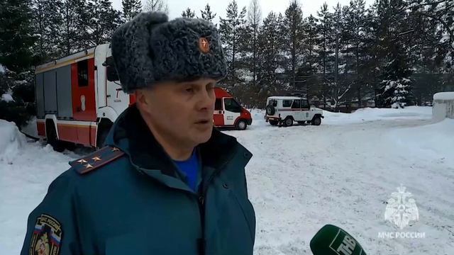 Тушение пожара в 18 больнице Казани, коммент зам. НГУ Константин Чанышев, зам. главврача Ф. Булатов смотреть онлайн