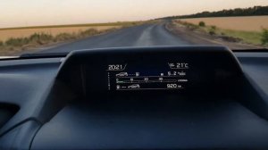 Расход топлива Subaru Forester 2.5 л при 80 км ч