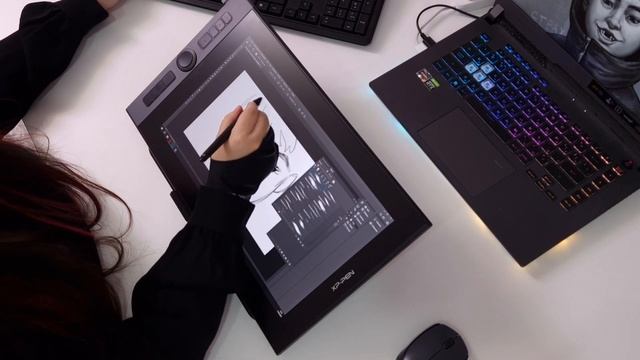 Обзор XPPen Artist Pro 16 смотреть онлайн