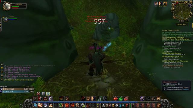 WoW Classic/Warrior Leveling Guide----Road to 60.part 42.Hunting Edana Hatetalon