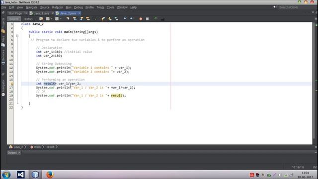 JAVA PROGRAMMING FOR BEGINNERS | Variables & Operators | Part - 3 смотреть онлайн
