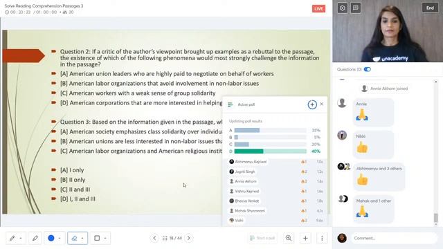 Session On Solving RC - 3 | RC For CAT 2020 | CAT/MBA I Sumati Sharma