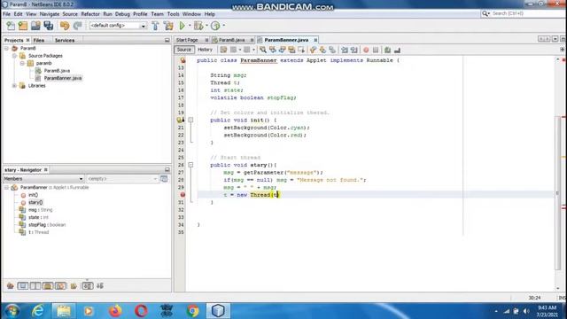 Java the complete Reference Ninth Edition (Chapter 23) Example (6) Improving the Banner Applet смотреть онлайн