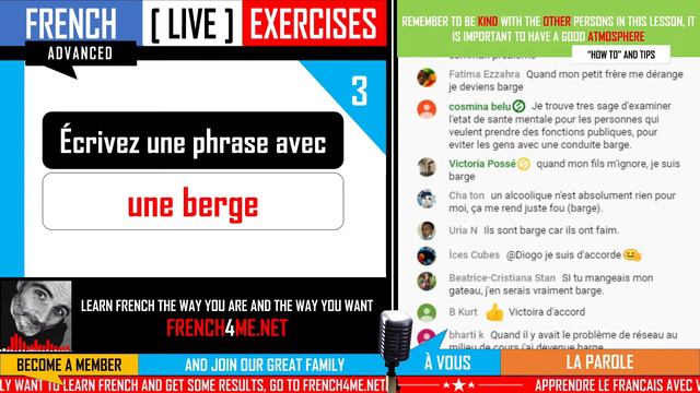 FRENCH ADVANCED EXERCISES - EPISODE 1 | IN FRENCH