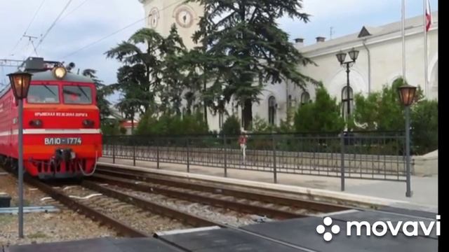 Первый клип поезда КЖД. смотреть онлайн
