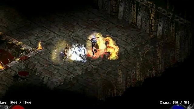 Diablo 2 Myth mod (Zest 005 Mephisto) смотреть онлайн
