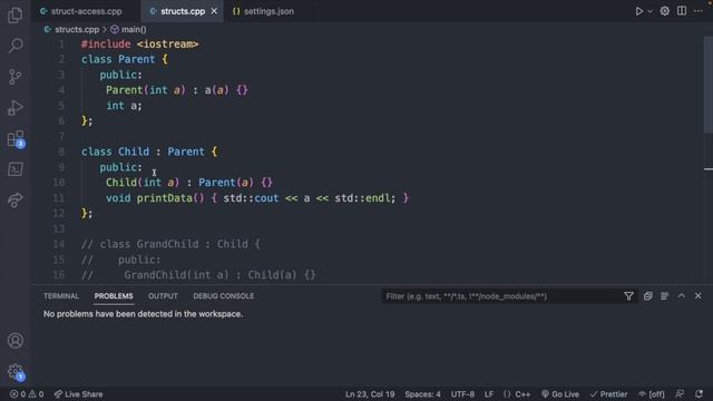 Class vs Struct | C++ (What's the Difference?) смотреть онлайн
