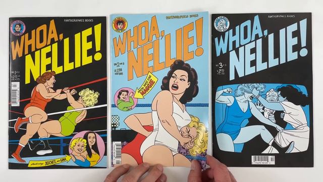 WHOA, NELLIE! by Jaime Hernandez - The GOAT Wrestling Comic Book смотреть онлайн
