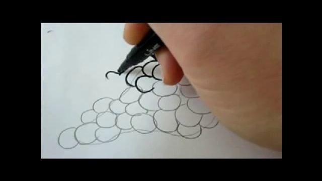 How To Draw Grapes - How To Draw Fruit - for beginners смотреть онлайн