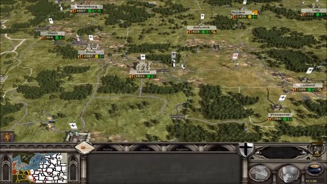 Let's Funk King Play Medieval II Total War Kingdoms: Teutonic Campaign #25 Teutonic Order смотреть онлайн