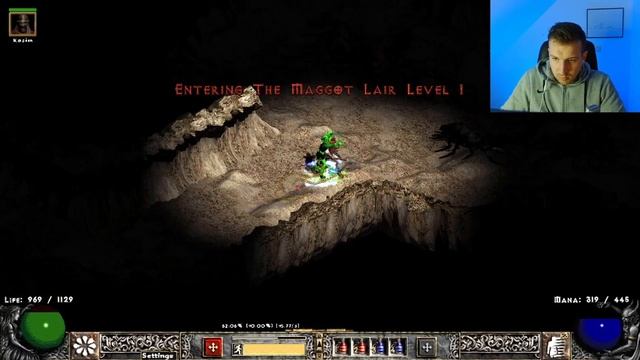 [Project Diablo 2] Excellent TC 85 farming area for Combustion Sorc (under 3 minutes) - Maggot Lair смотреть онлайн