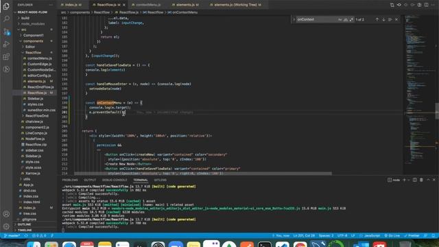Node Context Menu | React Flow Renderer | React Flow Tutorials смотреть онлайн