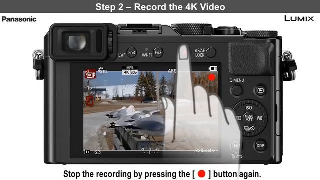Panasonic - LUMIX Point and Shoot - DMC-LX100 - How to capture 4K images from 4K video footage. смотреть онлайн