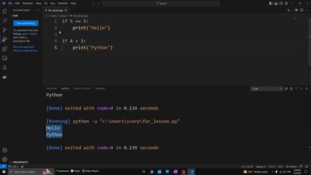 Царский Python | Урок 10: Условия (1) | Уроки по Python для новичков смотреть онлайн