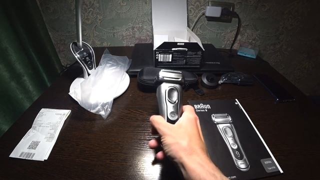 Электробритва Braun 9325S Graphite распаковка и тест драйв. смотреть онлайн