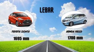 Toyota Sienta VS Honda Freed